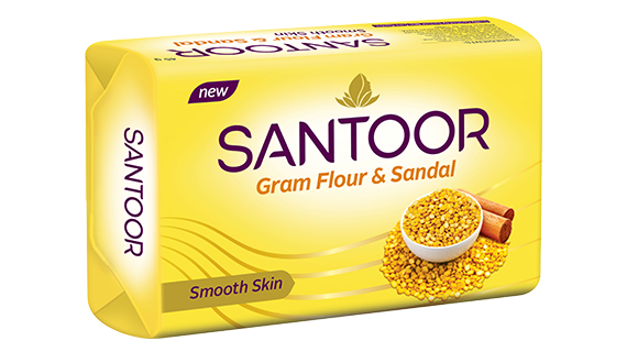 Santoor Gram Flour Soap