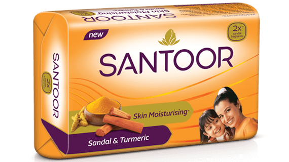 Santoor Sandal & Turmeric